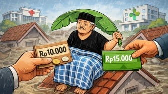 Bertahan di Tengah Bencana: Apa yang Bisa Dimakan dari Jadup Rp 10 Ribu Sehari?