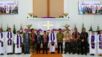 Dedikasi Sosial Haji Robert di Balik Pembangunan Gereja Pusat GMIH Tobelo