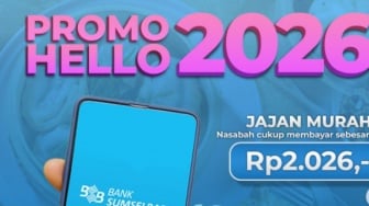 Promo Hello 2026 Bank Sumsel Babel Hadir! Warga Diajak Bertransaksi Digital Lebih Hemat