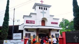 Wajah Baru Gereja Santo Yusup Semarang Sambut Sukacita Natal 2025