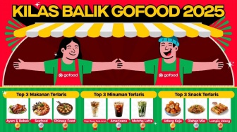 Kilas Balik GoFood 2025 Ungkap Deretan Menu Favorit Orang Indonesia