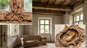 Waspada Rayap di Rumah, Ini Tempat Persembunyian yang Perlu Diketahui