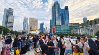 Berkat Laporan Warga, Polisi Ringkus Dua Pencopet di CFD Bundaran HI