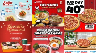13 Promo Makanan Spesial Hari Natal 2025, Banyak Diskon dan Paket Hemat