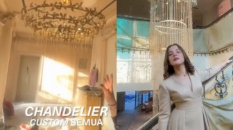 Bak Istana Berlapis Emas! Intip 6 Potret Rumah Mewah 4 Lantai Tasya Farasya