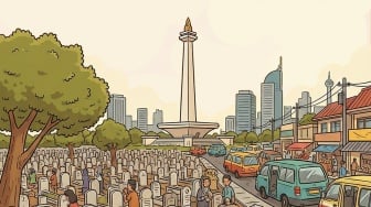 Hidup Susah Mati Pun Susah, Jakarta Kehabisan Tanah untuk Berpulang