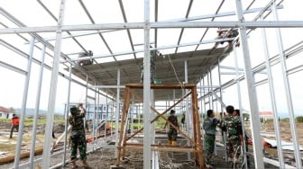 BNPB Kebut Pembangunan Huntara Korban Bencana Sumatera, Kerja 18 Jam Sehari!