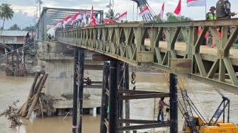 Jembatan Krueng Tingkeum Akhirnya Dibuka Lagi, Denyut Nadi Ekonomi Bireuen Aceh Berangsur Pulih
