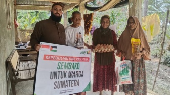 Kasih Palestina Salurkan Bantuan untuk Korban Bencana Sumatera dan Korban Perang Gaza