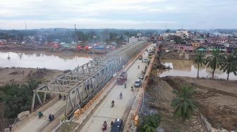 Akses Jembatan Krueng Tamiang Kembali Dibuka, Kementerian PU Pulihkan Konektivitas Warga