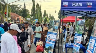 Lelang on The Street, BRI Sapa Warga di CFD Blora, Kenalkan Peluang Investasi dan Kemudahan BRImo