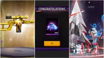 58 Kode Redeem FF Terbaru 29 Desember: Klaim Skin M1917 Bubble, VSK94, dan Diamond