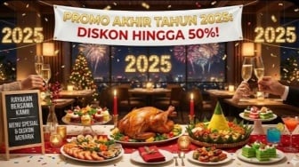 Daftar Promo Makanan Spesial Akhir Tahun 2025, Hidangan Jepang hingga Kopi Kekinian