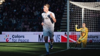 Dua Kali Jebol Gawang Emil Audero dengan Kaki Terlemah, Rasmus Hojlund Merendah