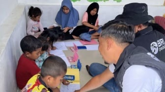 BRI Peduli Bantu Pulihkan Psikologis Anak-Anak Korban Bencana Aceh-Sumatra