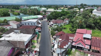 Gubernur Sulsel Resmikan Jalan Andalas, Jalan Bali dan Jalan Langsat Kabupaten Bone