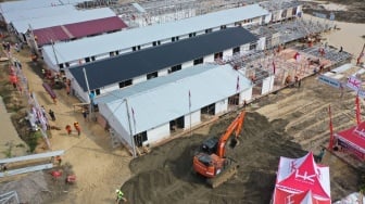 Huntara Korban Banjir Aceh Tamiang Selesai Besok, Penghuni Dapat Listrik Gratis