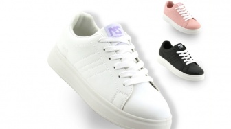 5 Rekomendasi Sepatu Sneakers Kulit Sintetis Lokal yang Mudah Dibersihkan