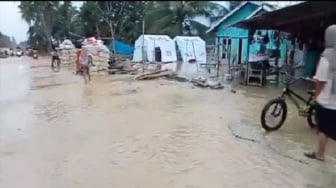 Tanggul Belum Diperbaiki, Kampung Raja Aceh Tamiang Kembali Terendam Banjir