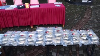 Sabu 50 Kg Disamarkan Label Durian, Kurir Ditangkap sebelum Masuk Kampung Bahari