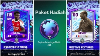 27 Kode Redeem FC Mobile Terbaru 3 Januari 2026: Ada Arsenal 110-115 dan Shards