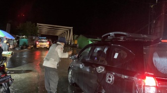 Arus Lalu Lintas Jalintim Inhil Kembali Normal Pasca Pipa Gas Meledak