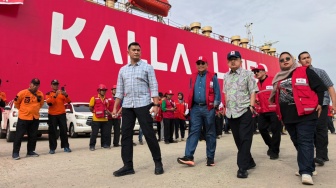 Jusuf Kalla Lepas Relawan PMI untuk Bencana Sumatera dan Aceh