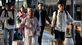 Arus Balik Nataru, 54 Ribu Penumpang Kereta Api Tiba di Jakarta