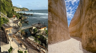 Harga Tiket dan Lokasi On The Rock Jogja, Destinasi Viral Mirip Pantai Pandawa Bali