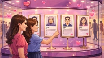 Lelah Geser Kanan-Kiri? Gen Z Jakarta Kembali ke Biro Jodoh 'CV' di Mal