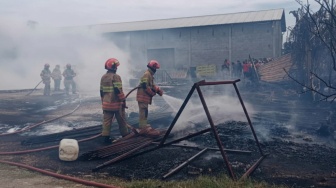 Kronologi Gudang BBM Solar Terbakar di Bojonegoro, Kantor Proyek Irigasi Hangus Dilalap Api