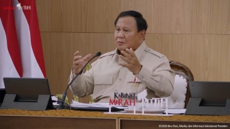 Prabowo ke Kabinet: Kalau Orang Jahat Mengejek Kita, Berarti Kita Benar