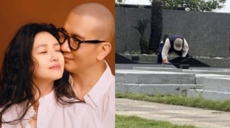 Setahun Barbie Hsu Wafat, DJ Koo Ternyata Masih Setia Datangi Makam Sang Istri Tiap Hari