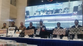 Polisi Sita Rp37,6 Miliar dari Ratusan Rekening Judol