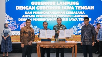 Pemprov Jateng  Lampung Teken 11 Kerja Sama, NIlainya Capai Rp 832,3 Miliar per Tahun