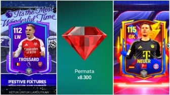 29 Kode Redeem FC Mobile Aktif 7 Januari: Ada 3 Pemain OVR hingga 115 dan Gems