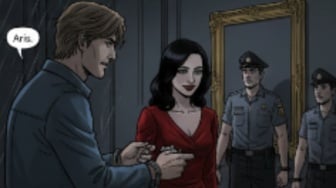 Sandi Tersembunyi di Balik Kanvas