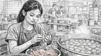 Sita Si Buruh Belia: Upah Minim dan Harapan yang Dijahit Perlahan