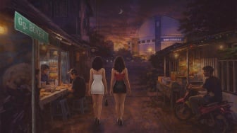 Mimpi Besar 'Sang Penghibur' Terkubur Geliat Malam Gang Boker Ciracas