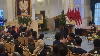 Prabowo Wanti-wanti Atlet Jangan Pakai Bonus untuk Hal Negatif