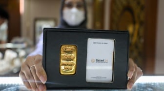 Harga Emas di Pegadaian Naik Lagi! Kompak Meroket Berturut-turut