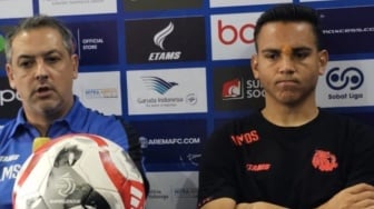 Arema FC vs Persik Kediri Jadi Laga Penentuan, Marcos Santos: Harus Menang!