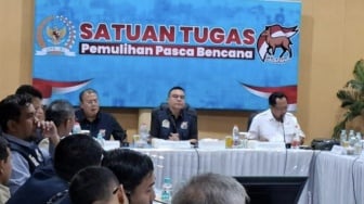 Dasco Pimpin Rapat di Aceh: Minta Pendataan Rumah Rusak Dikebut Sepekan