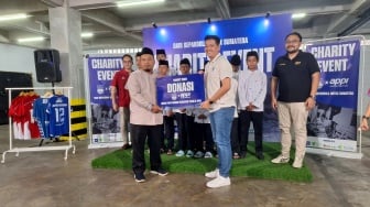Persib Bandung dan APPI Gelar Charity "Dari Sepak bola untuk Sumatra"