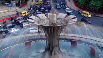 Bukan Sekadar Estetika, Revitalisasi Bundaran Air Mancur Palembang Dinilai Keliru Makna