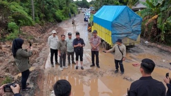 Jalan Nasional Kutai Barat-Mahulu Rusak, Gubernur Kaltim Desak Perbaikan