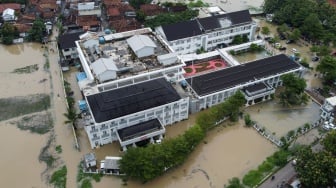 RSUD Kota Serang Dikepung Banjir
