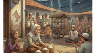 Besek Nasi dan Doa yang Pelan-Pelan Naik ke Langit