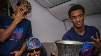 Live Instagram Lamine Yamal Mendadak Dihentikan, Ada Apa di Ruang Ganti Barcelona?