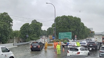 Tol Arah Bandara Soetta Masih Terendam, Lalin Tersendat, Cek Titik Genangan Ini